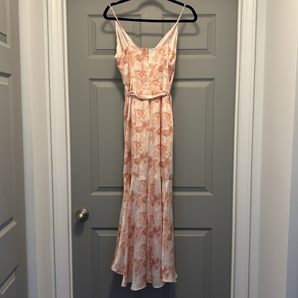 Vestique - Pink Floral Maxi Dress - Picture 5 of 8